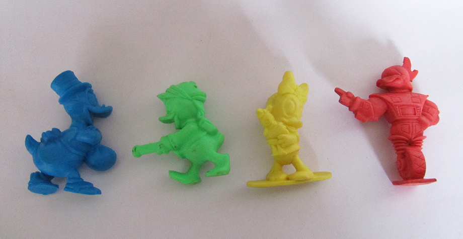 Duck tale erasers
